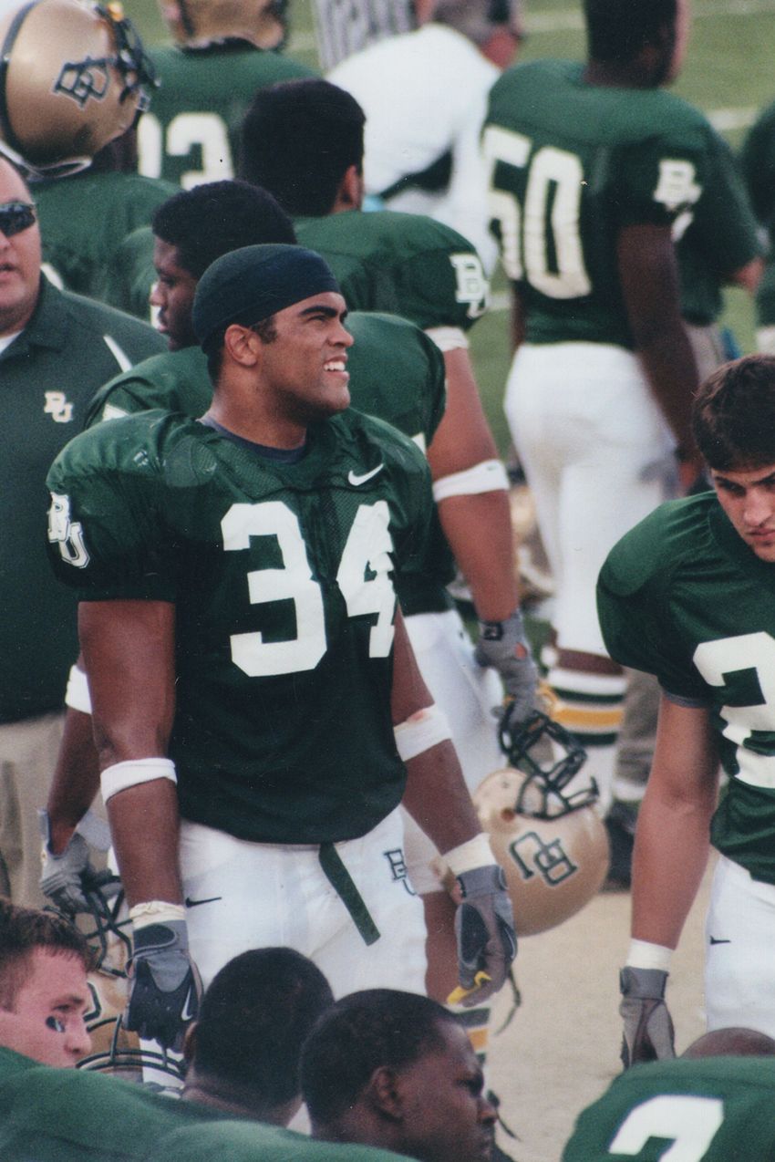 Allred wore number 34 in high school and as a Baylor Bear in honor of his hero, legendary pitcher Nolan Ryan.